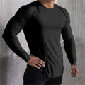Quick Dry Long Sleeve Gym T-Shirt for Men