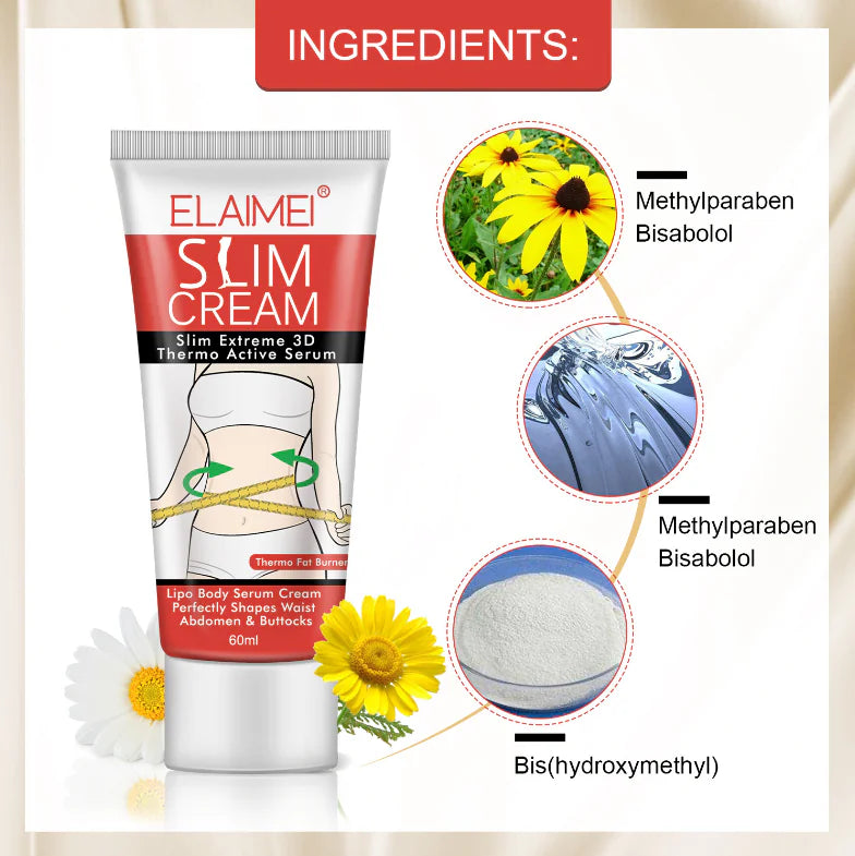 Slimming Body Cream for Moisturizing and Fat Burning